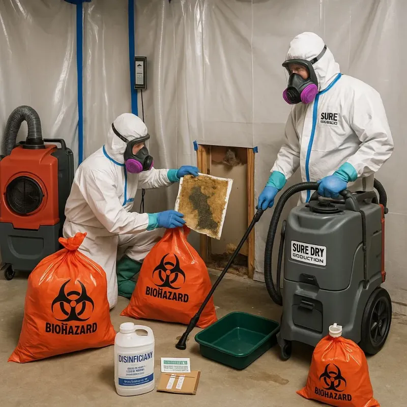 Contaminated Water Handling Protocols process in Perry, IA